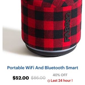 Fabriq bluetooth speaker